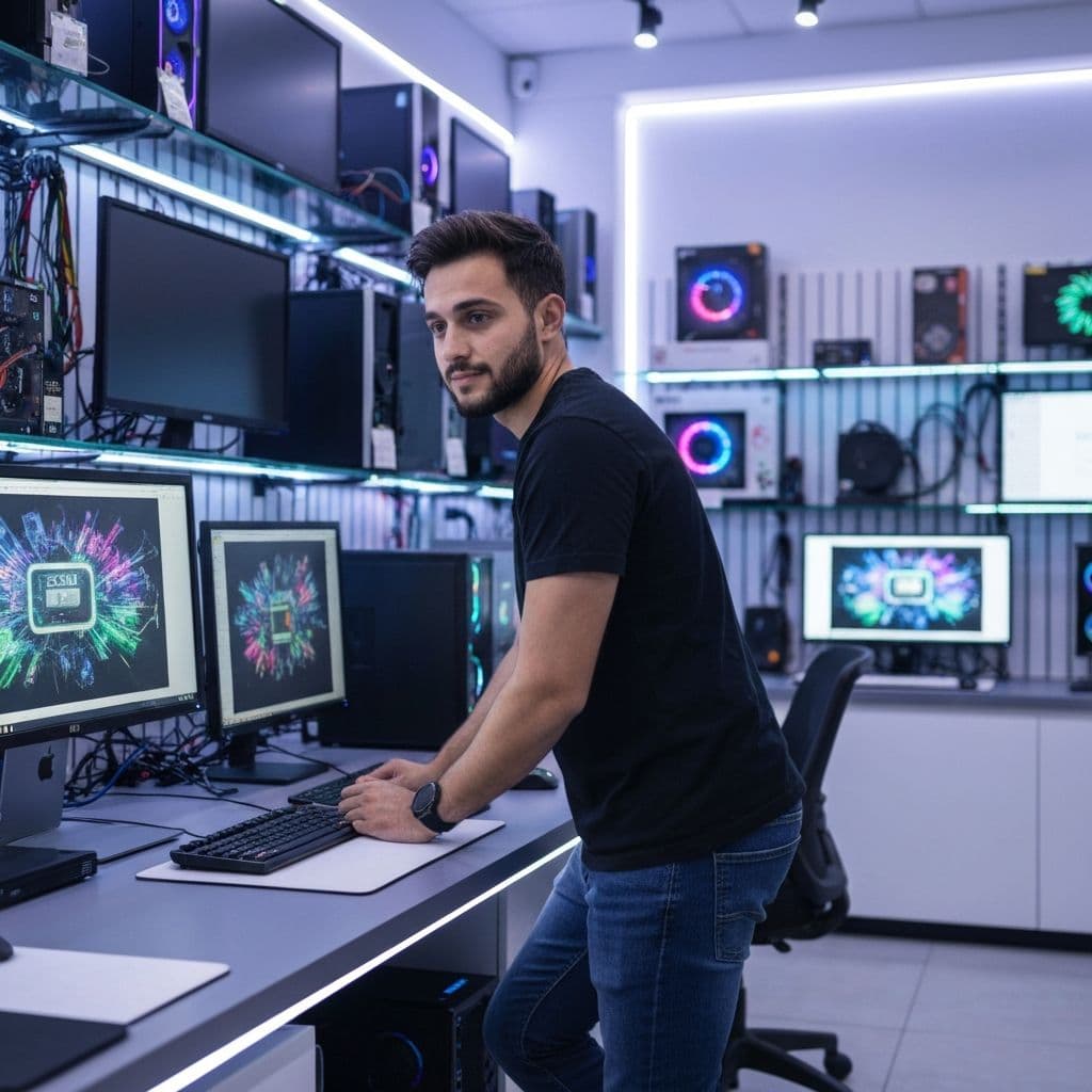 Computer Shop Attendant
